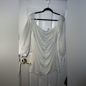 H&M Divided White Mini Dress